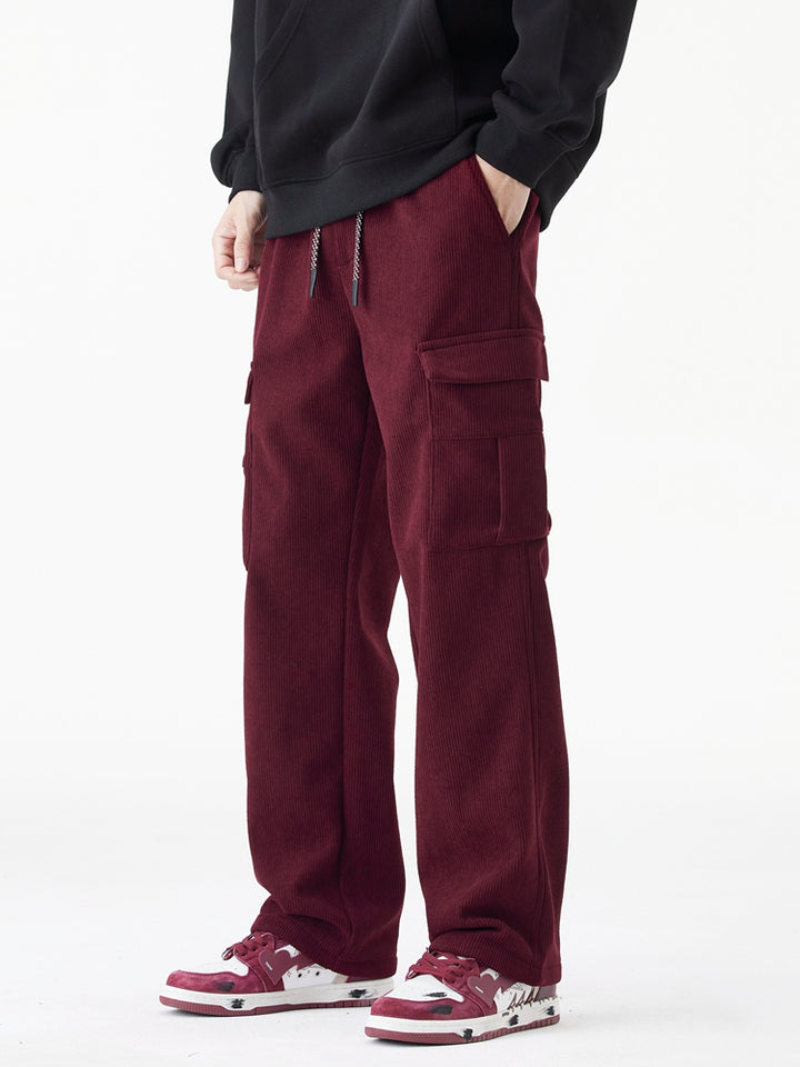 Macarius Fleece Lined Corduroy Pants