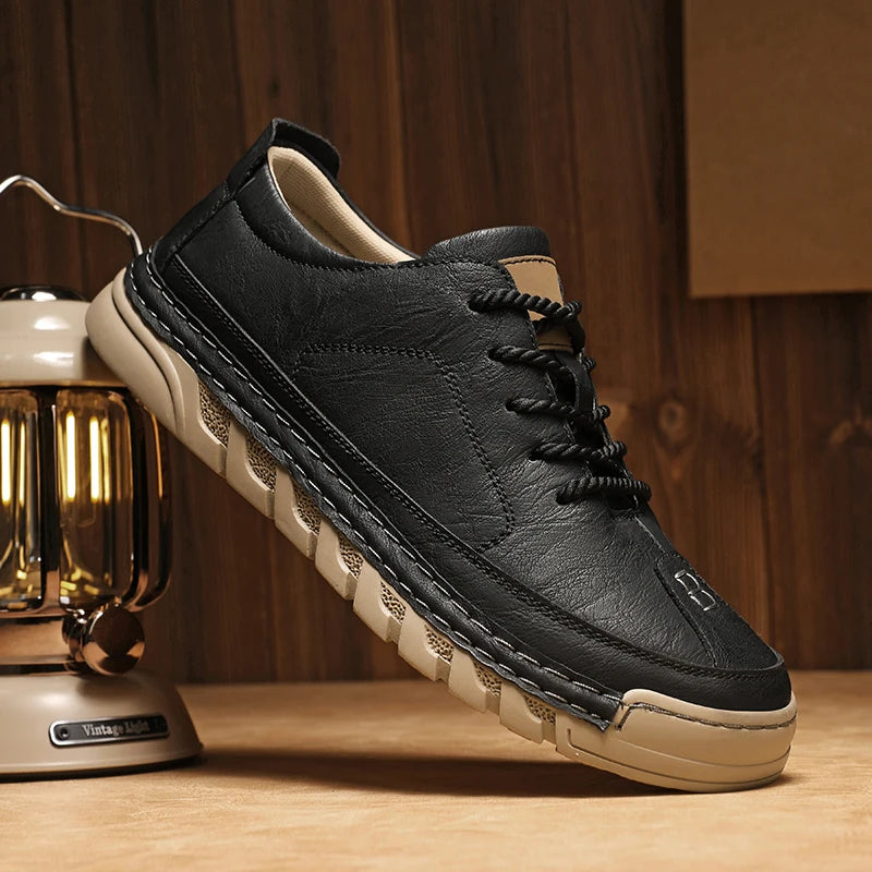 Calder Low Leather Sneakers