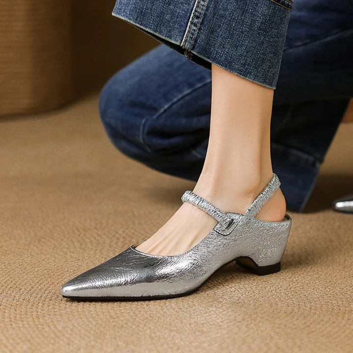 Celeste Leather Heel