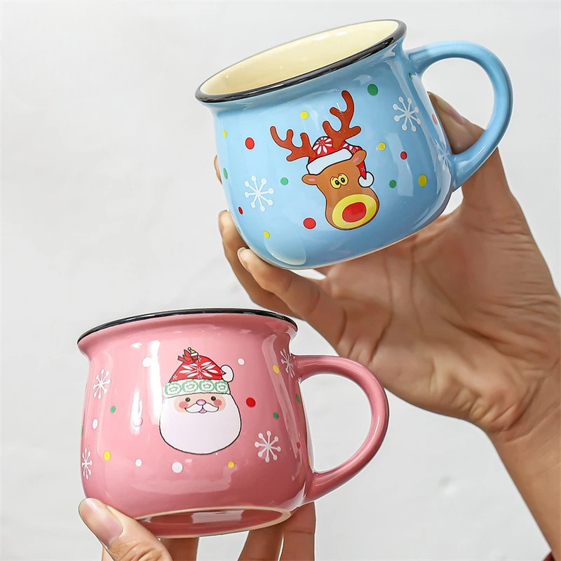 Christmas Friends Ceramic Mugs