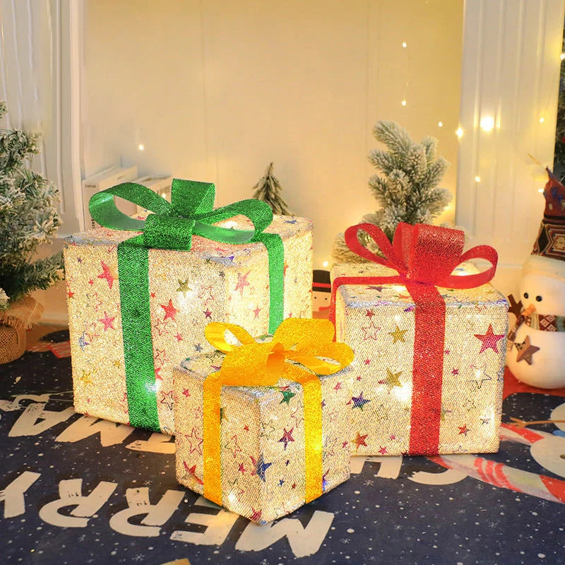 Light-Up Christmas Presents