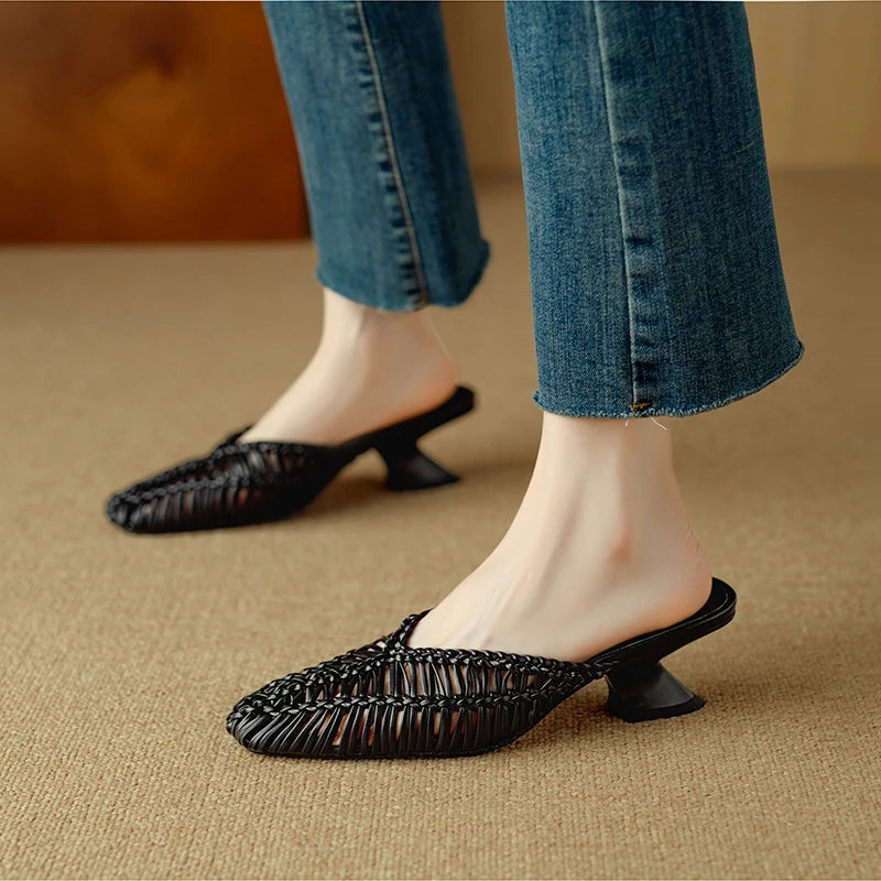 Juliett Woven Mule