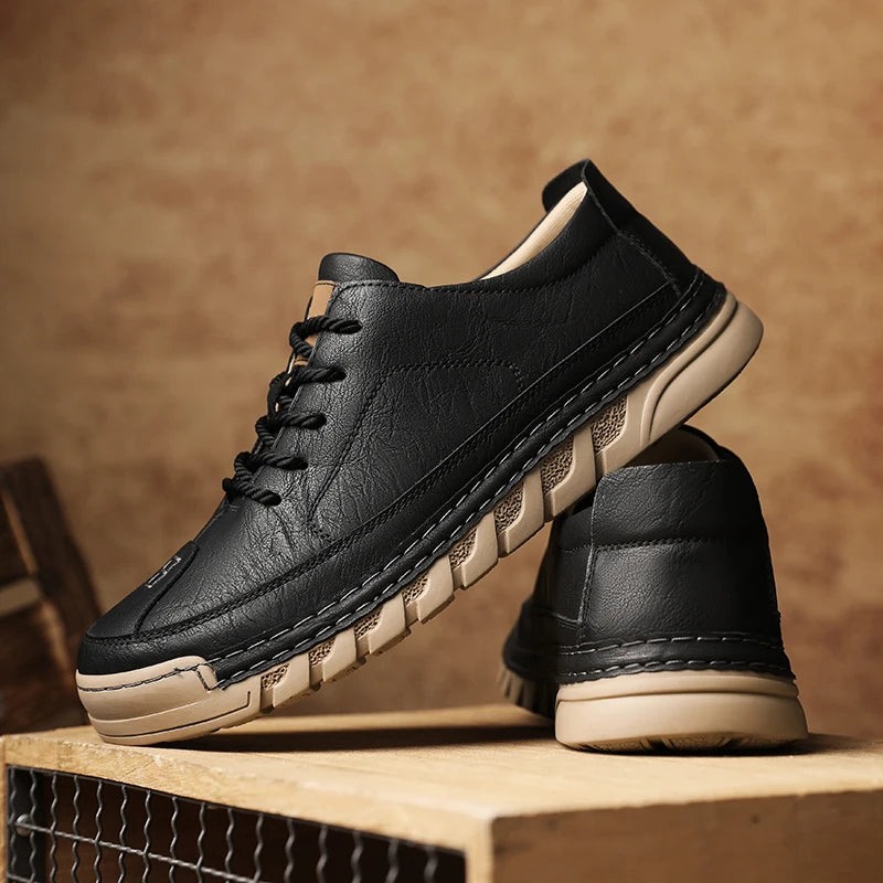 Calder Low Leather Sneakers