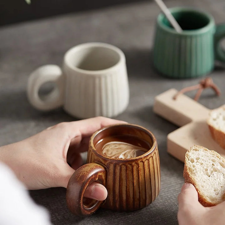 Muriel Ceramic Ribbed Mug