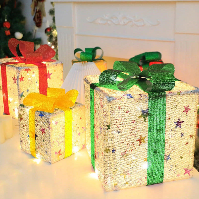 Light-Up Christmas Presents