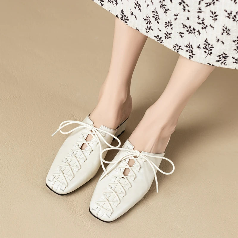 Amélie Lace Mule