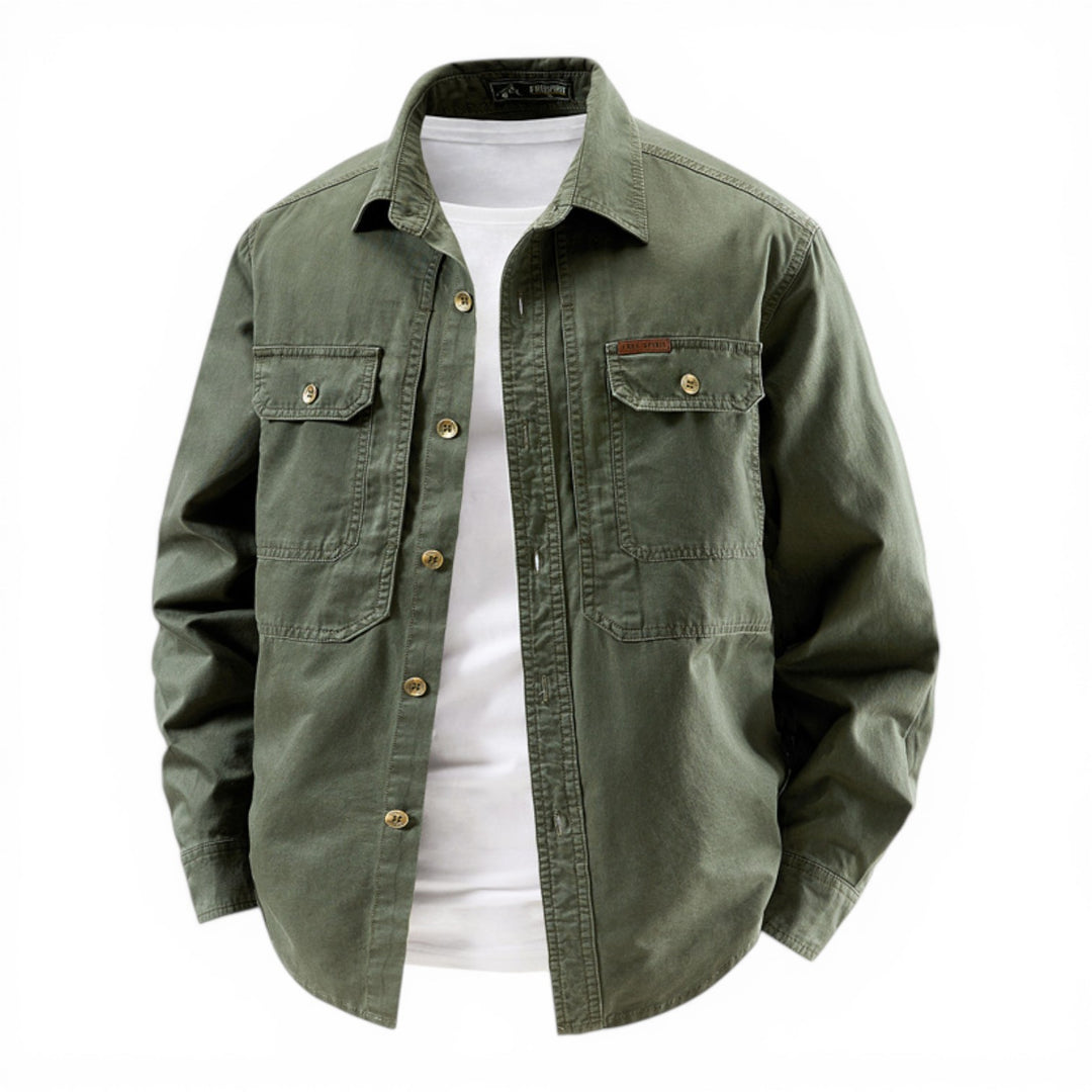 Jackson &amp; Blake  Dockside Cotton Work Shirt