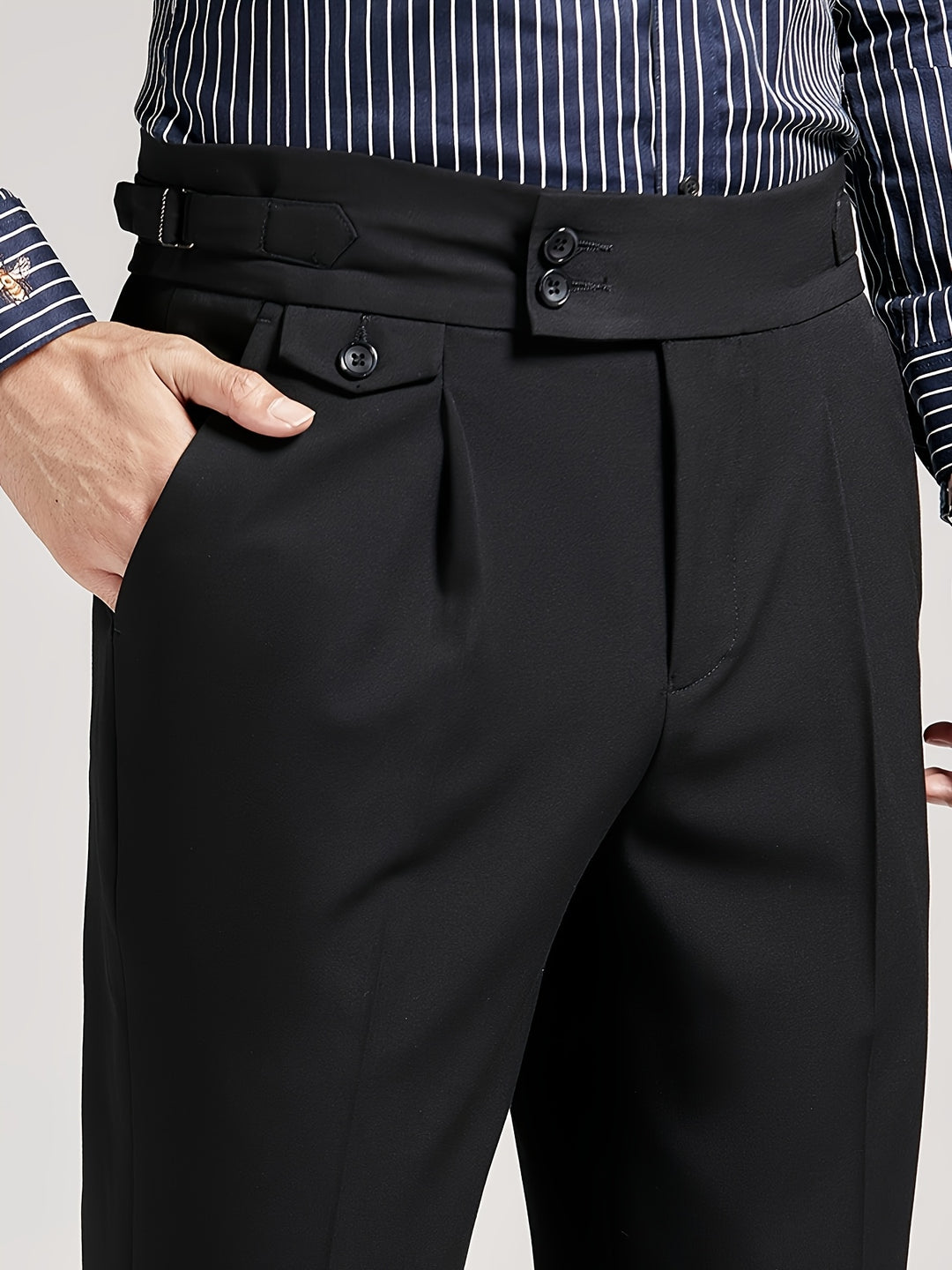 Langston Pleated Trousers