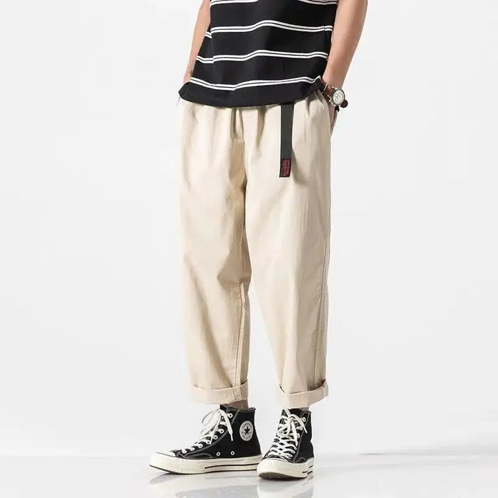 Haru Drawcord Cotton Pants