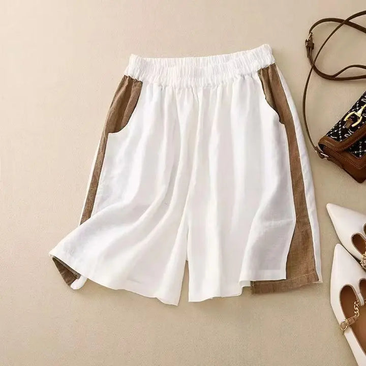 Maribel Cotton Linen Shorts