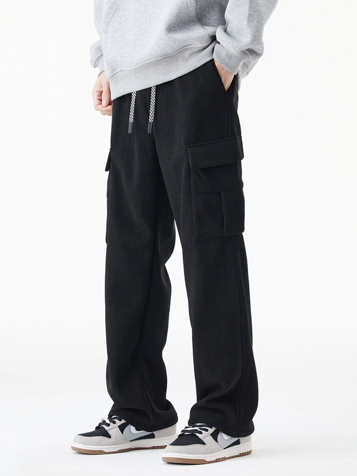 Macarius Fleece Lined Corduroy Pants