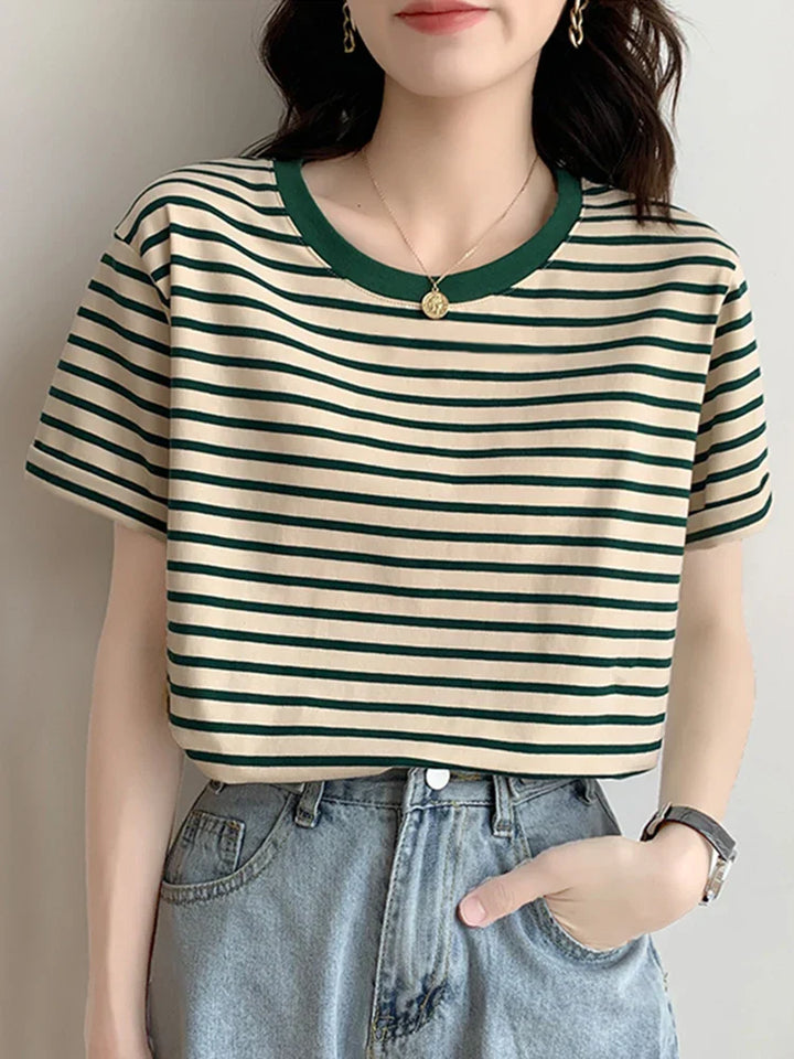 Joslyn Striped Cotton Shirt