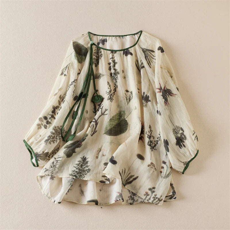 Charlotte Meadow Blouse