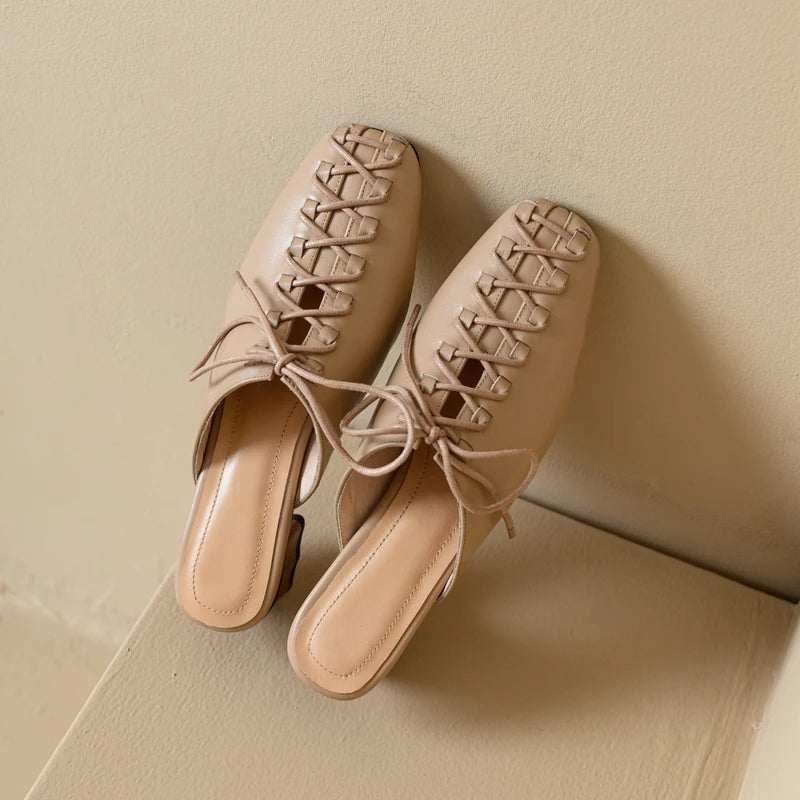 Amélie Lace Mule