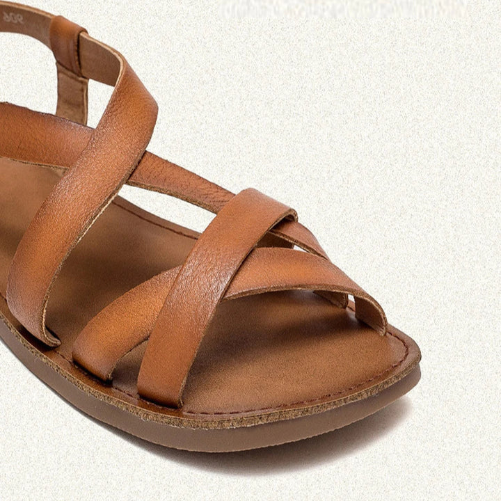 Patina Leather Sandal
