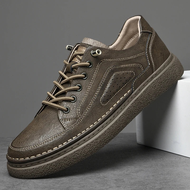 Hendrix Genuine Leather Sneakers