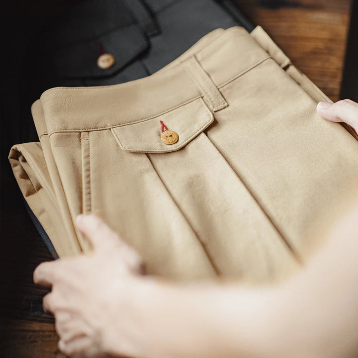 Archive Pleated Chino Pants