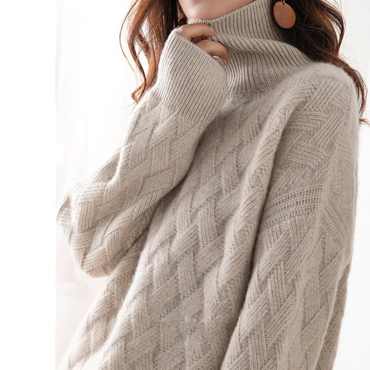 Joslyn Turtleneck Cashmere Sweater