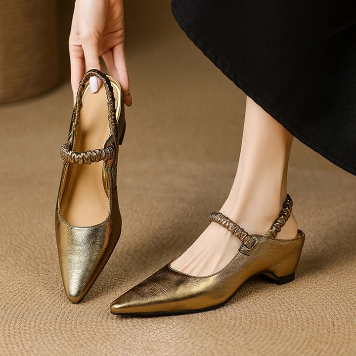 Celeste Leather Heel