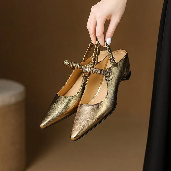 Celeste Leather Heel