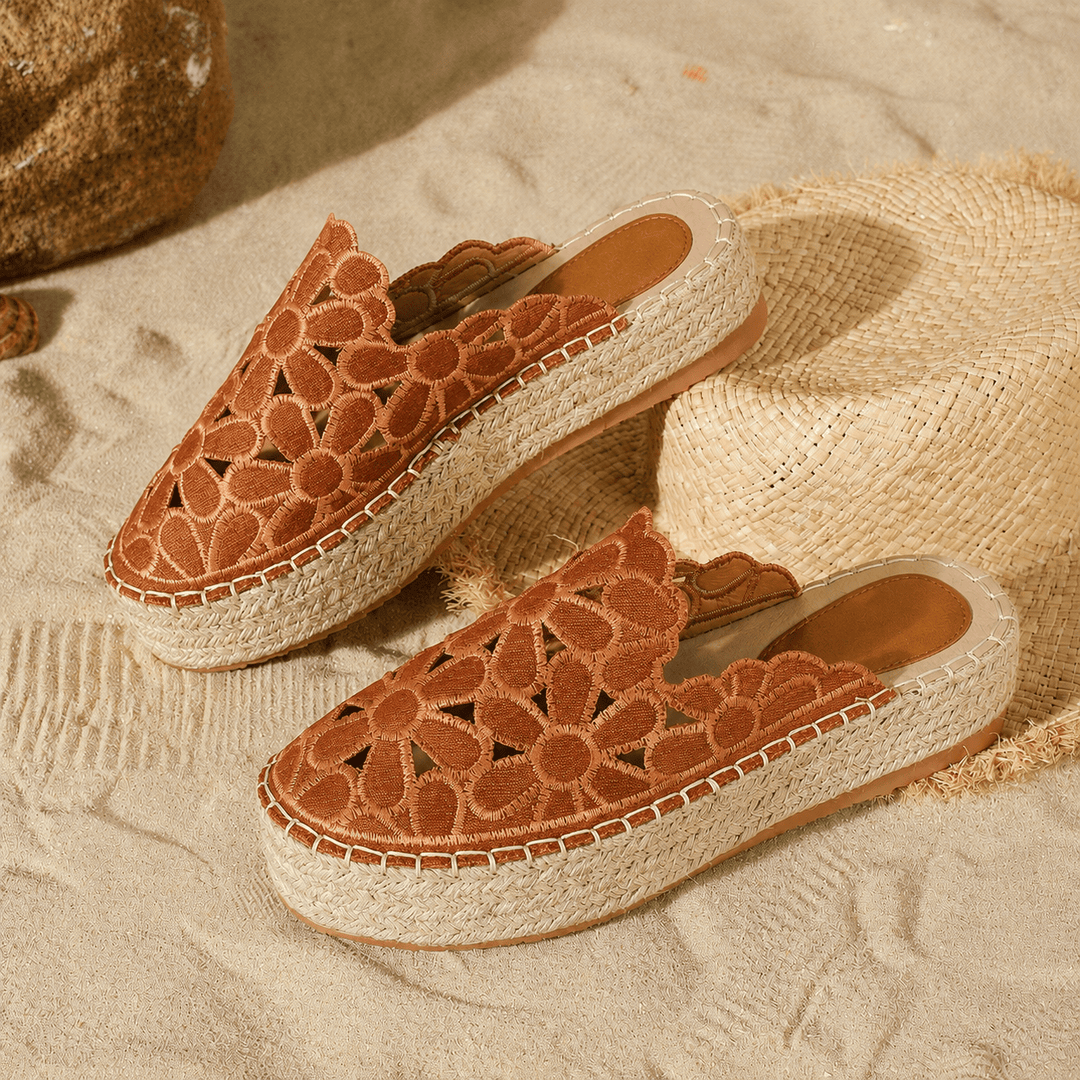 Jackson &amp; Blake  Hollow Floral Design Shoes | US Women Size