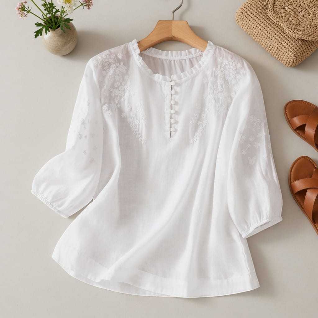 Jackson &amp; Blake  Solene Linen Blouse