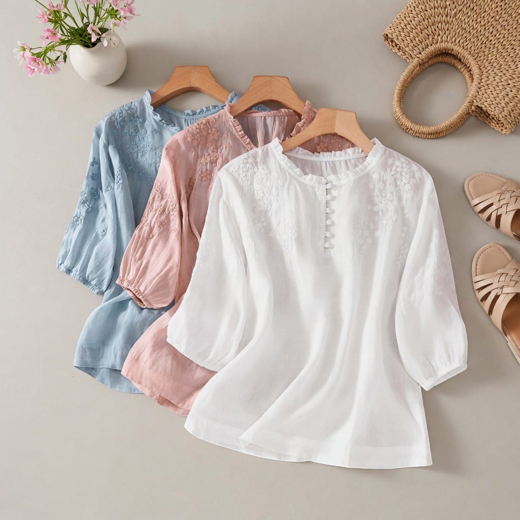 Jackson &amp; Blake  Solene Linen Blouse