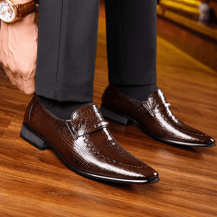 Jackson &amp; Blake  Milo Croc Loafer