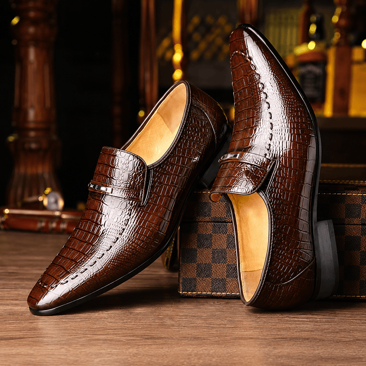 Jackson &amp; Blake  Milo Croc Loafer