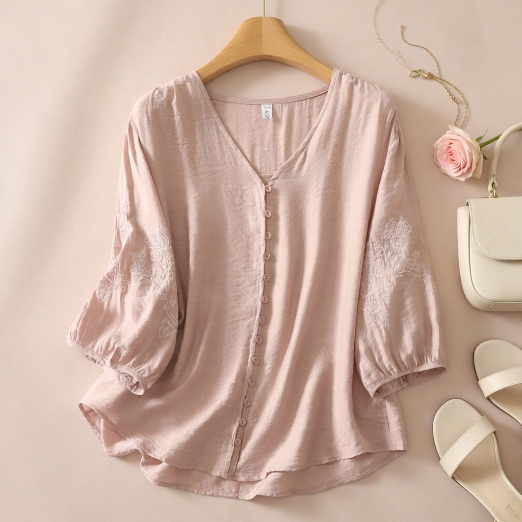 Jackson &amp; Blake  Iris Cotton Blouse