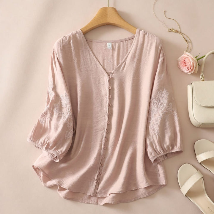 Jackson &amp; Blake  Iris Cotton Blouse