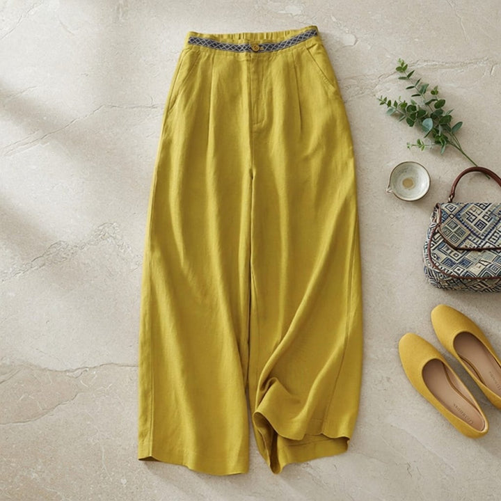 Jackson &amp; Blake  Capri Cotton Linen Pant