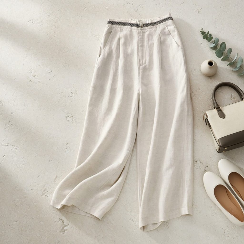 Jackson &amp; Blake  Capri Cotton Linen Pant
