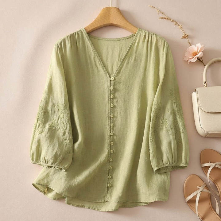 Jackson &amp; Blake  Iris Cotton Blouse