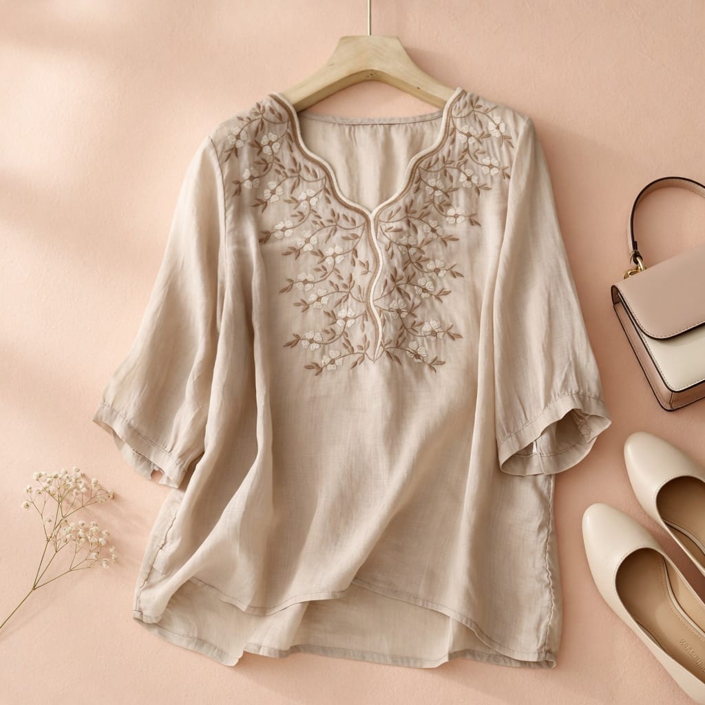 Jackson &amp; Blake  Rosa Cotton Linen Blouse