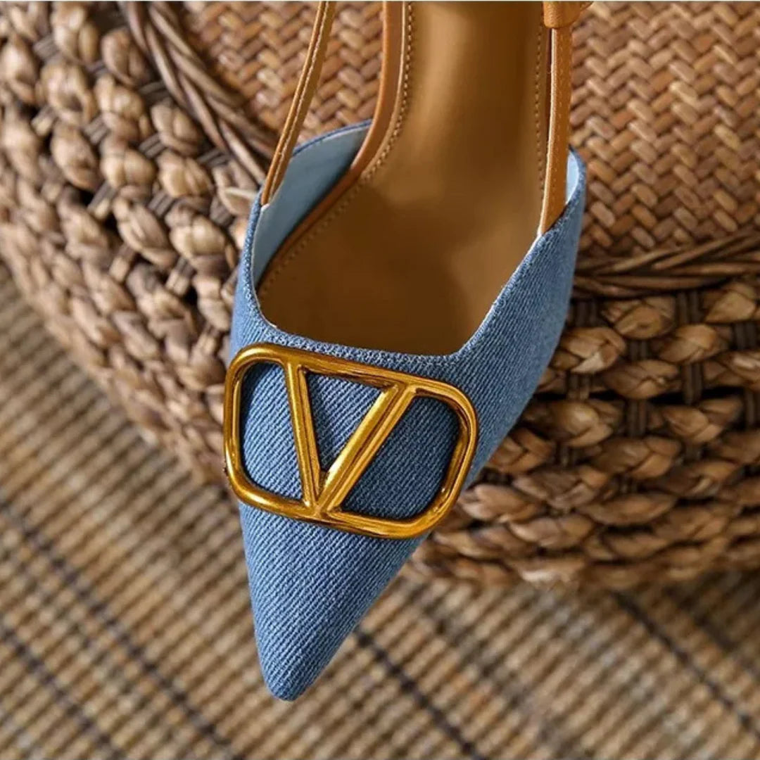 Verona Slingback Heels