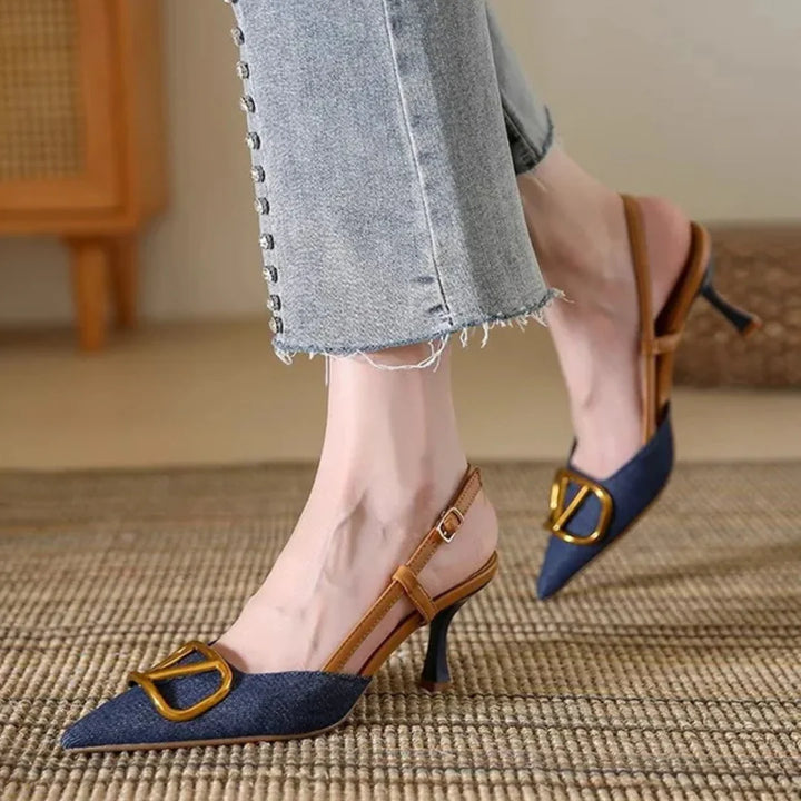 Verona Slingback Heels