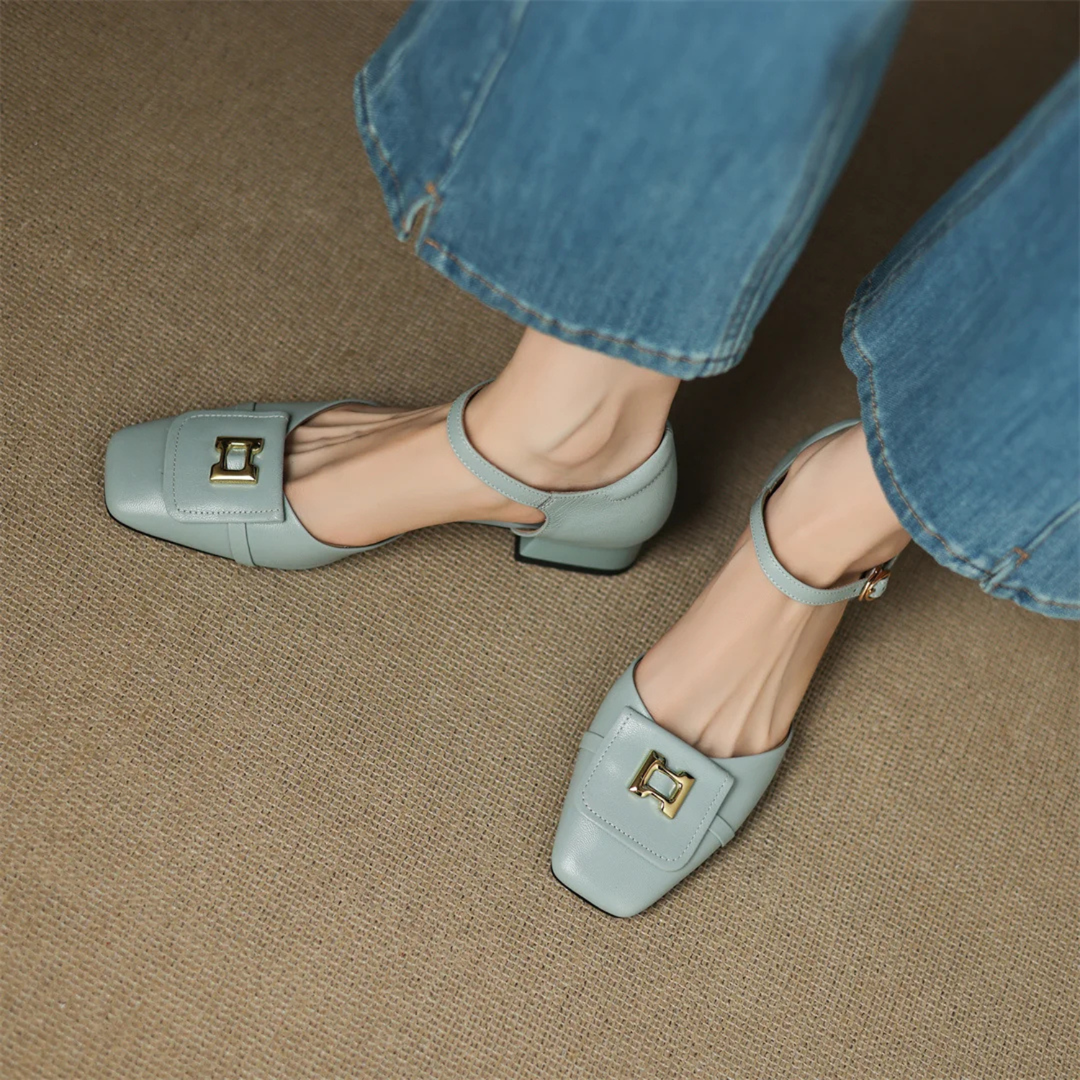 Marlette Leather Heels